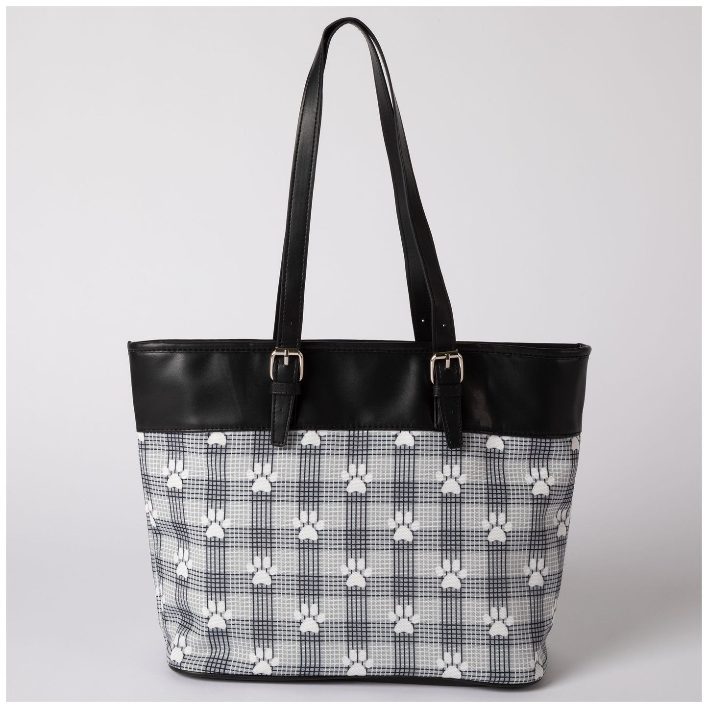 Classic Paw Print Canvas Tote