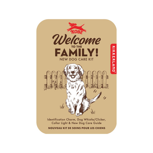 Your New Dog Welcome Tin