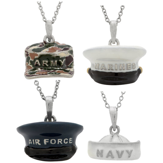 Military Hat Necklace